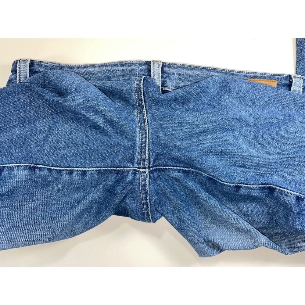 Paige Verdugo Crop Jeans W/29 Blue Bree Destructed 1948F50-046 - Picture 13 of 14